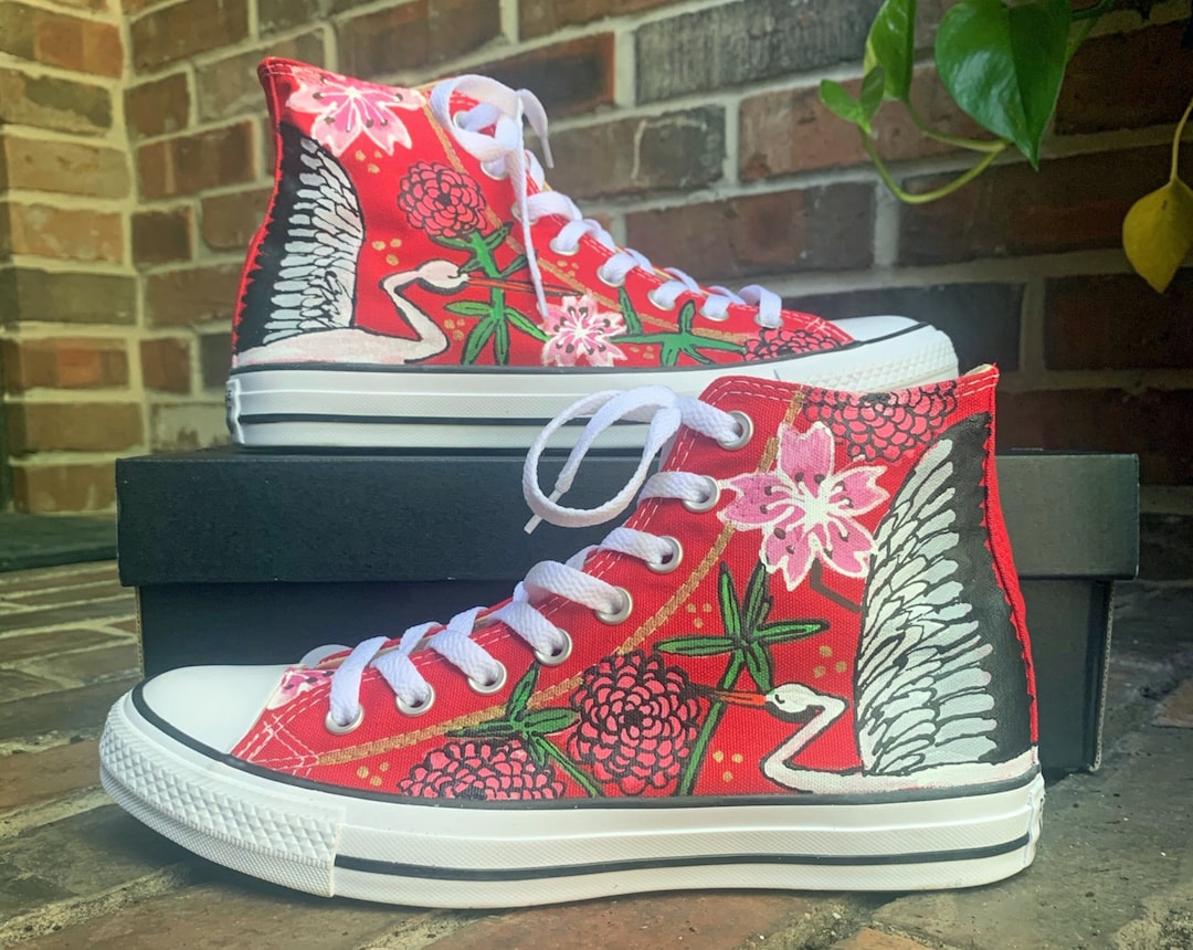 Japanese Art Converse Chuck Taylor All Star Japan Custom Hand