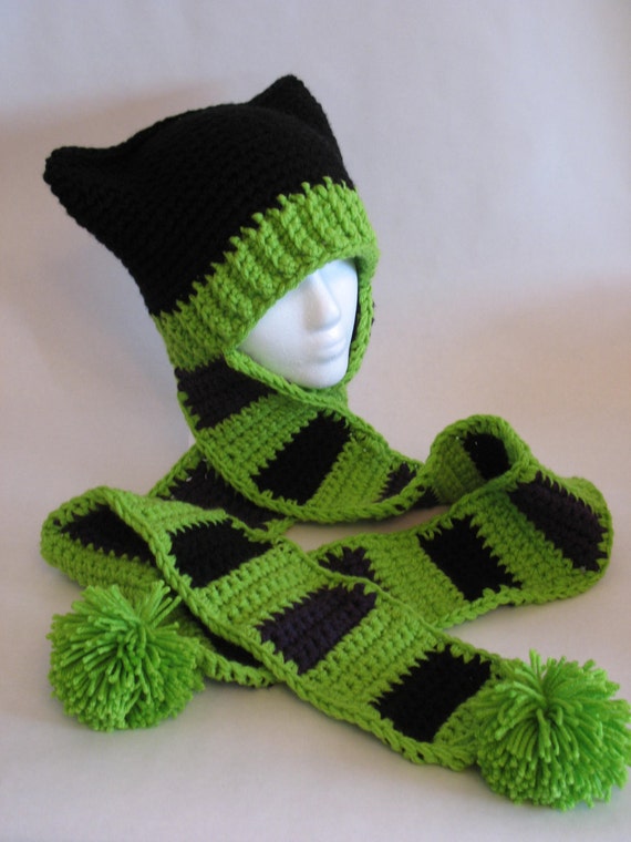 cat scoodie crochet pattern