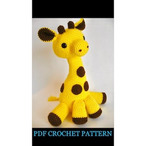 Amigurumi Giraffe PDF Pattern