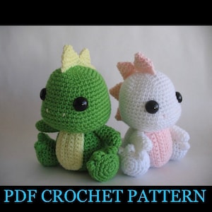 Crochet Dinosaur PDF Pattern