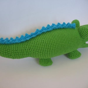 Crocheted Alligator PDF Pattern image 3