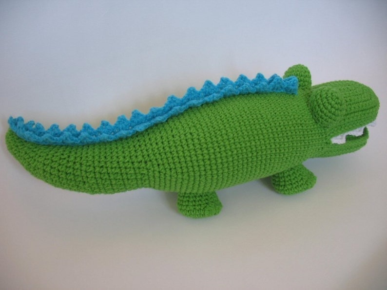 Crocheted Alligator PDF Pattern image 3