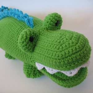 Crocheted Alligator PDF Pattern image 4