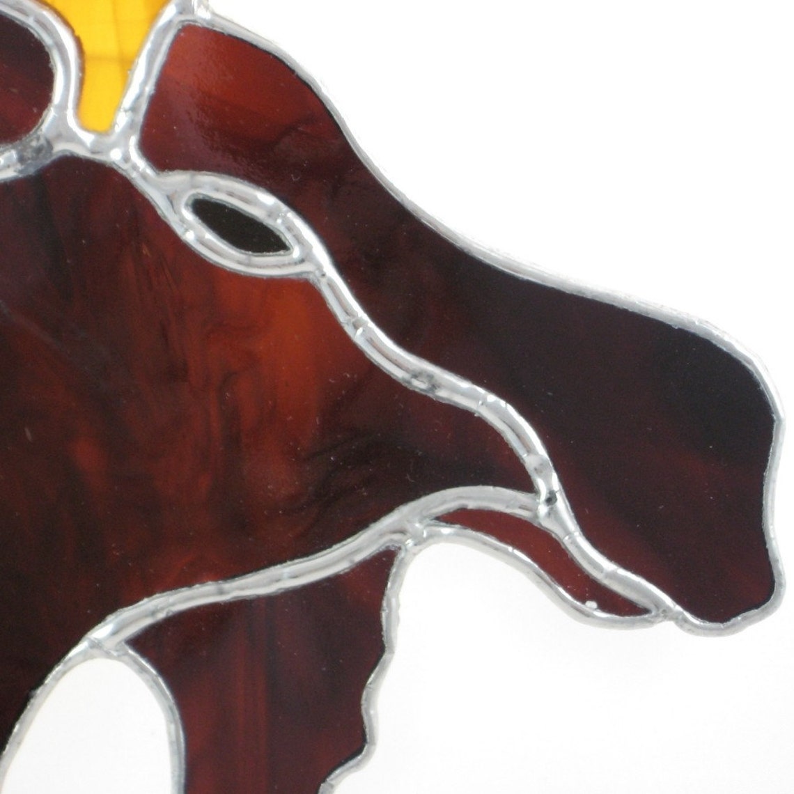 Hunter's Trophystained Glass Moose Head Suncatcher From Etsy