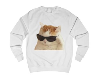 Unisex-Sweatshirt – Katze