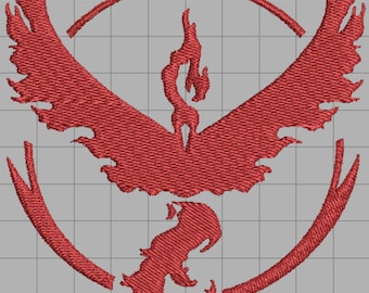 Team Valor Embroidery Emblem