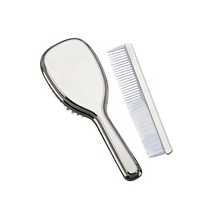 Personalized Children&#39;s Comb & Brush Set | Keepsake Gift | Baby Shower | Baptism Gift | Grandchild Gift | Baby Brush And Comb Set