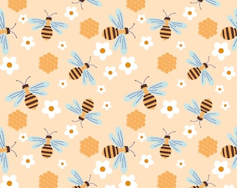 Bees & Honey Cup Sleeve 32oz-40oz