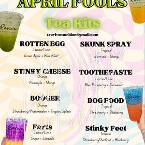 April Fools Tea Kit NUR MENÜ