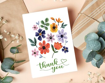Printable Thank You Card, thank u card for Teacher, Gift for Preschools, Kindergartens, Early Childhood Education daycare, Instant Download