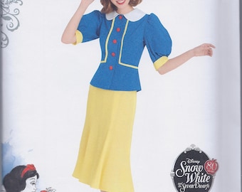 Simplicity 8486 Misses Snow White Cosplay Costume UNCUT Sewing Pattern