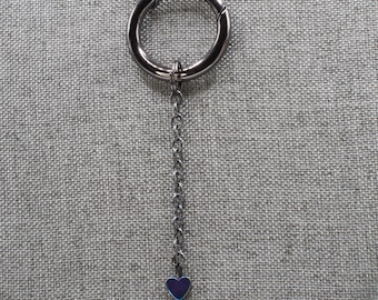 Locking Marker Storage Chain for Maker&#39;s Tool Ring Gunmetal