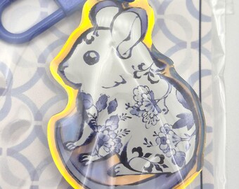 Chinese Zodiac Rat Keychain