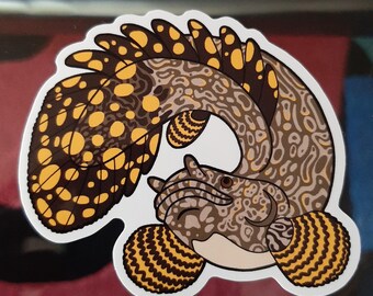 Ornate Bichir Vinyl Sticker