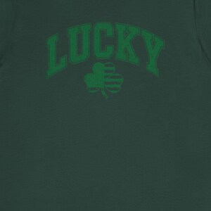 St. Patrick&#39;s Day Unisex Tee - Shamrock Clover Irish Green Lucky Charm Men Women Shirt, Top, Apparel