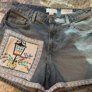 Upcycle Lace Shorts - Etsy