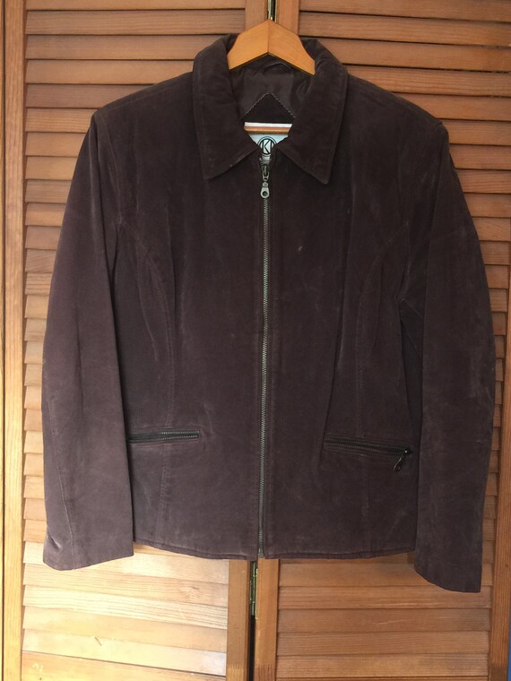 Vintage Kathy Ireland Brown Leather 
