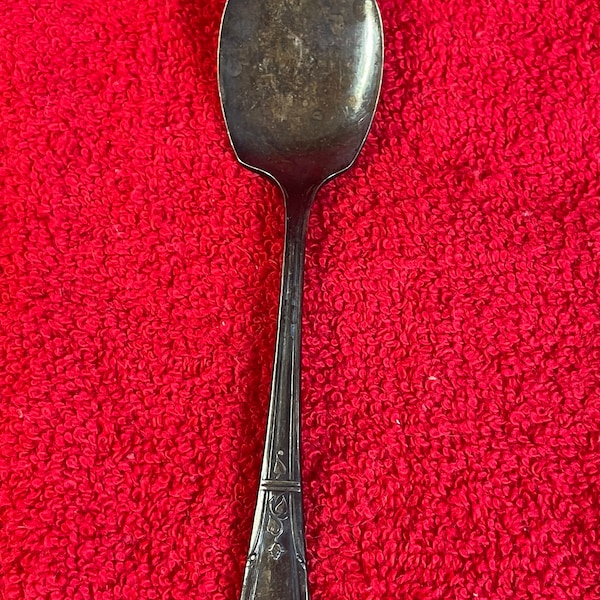 Vintage rice spoon Simeon L. & George H. Rogers Company Oneida