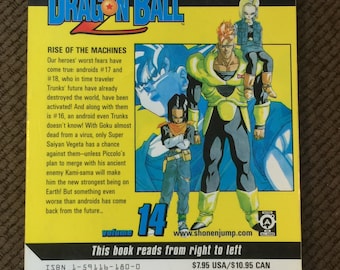 Vintage Anime Dragon Ball Z Shonen Jump Graphic Novel soft cover book 1984