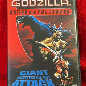 Godzilla, Mothra and King Ghidorah: Giant Monsters All-Out Attack DVD 2003
