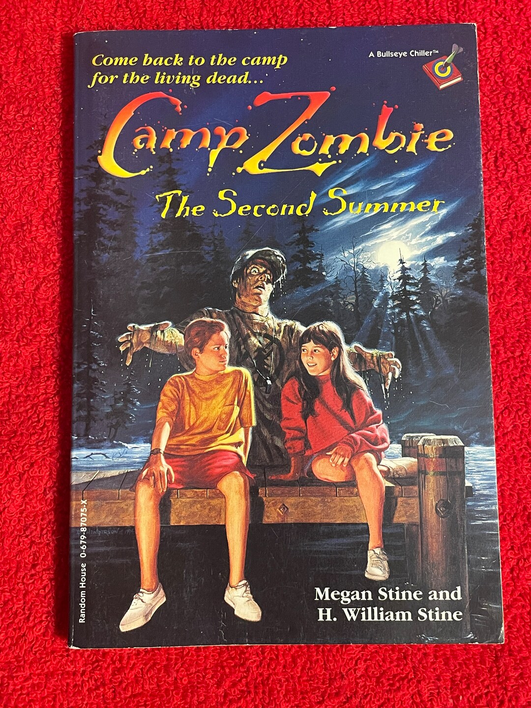 Vintage Camp Zombie the Second Summer Paperback Book 1995 Kids