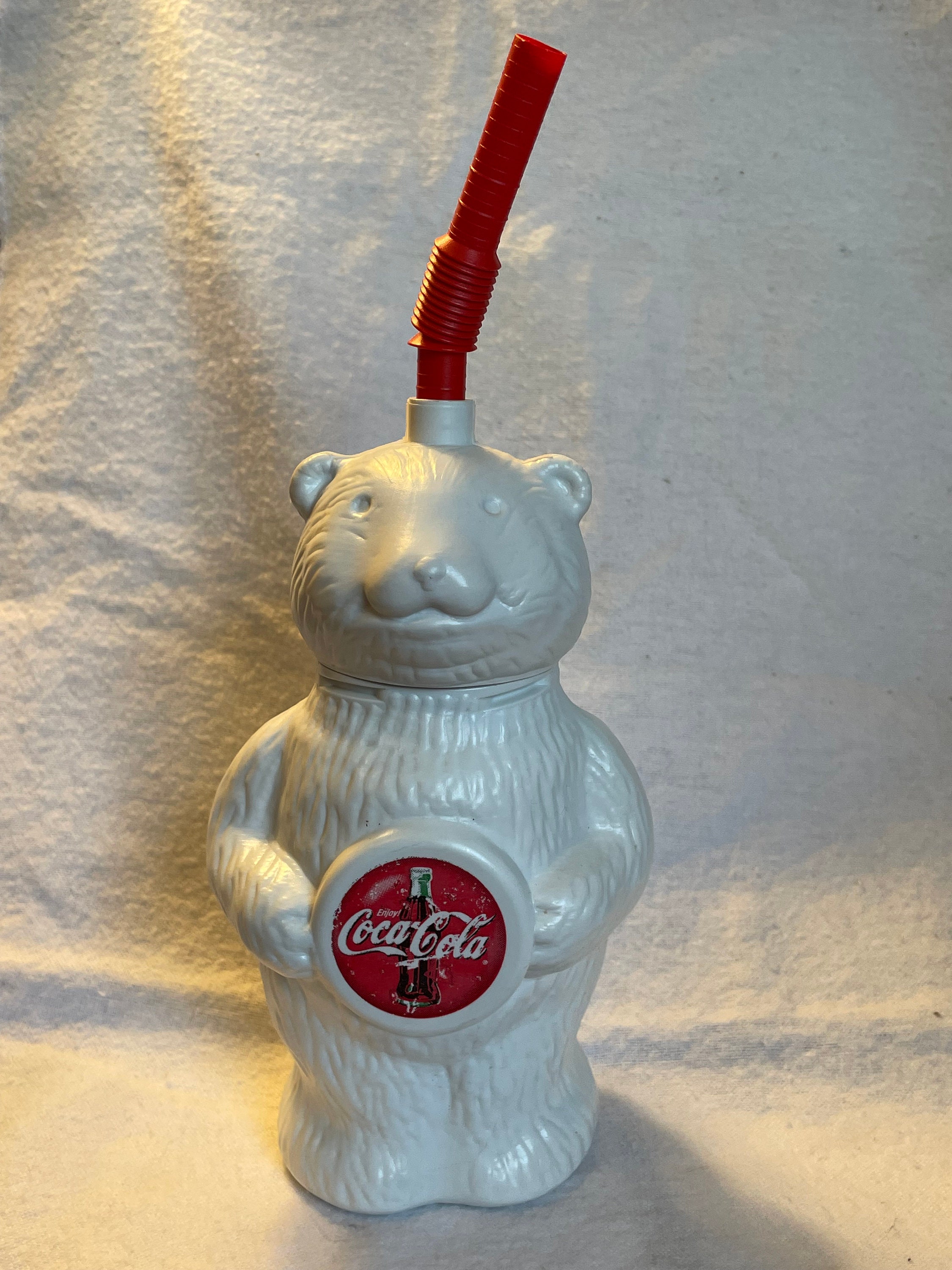 Vintage Coca Cola Polar Bear Sippy Cup, 1990s Coke Collectible - Etsy
