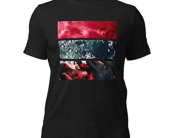 Abstract Shirt, Minimalist Shirt, Artsy Shirt, Dreamy Art Graphic Shirt, Modern Art, Artistic Gift, Aesthetic Clothing, Urban Outfit