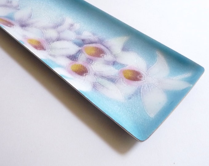 Vintage Japanese Enamel Tray Etsy