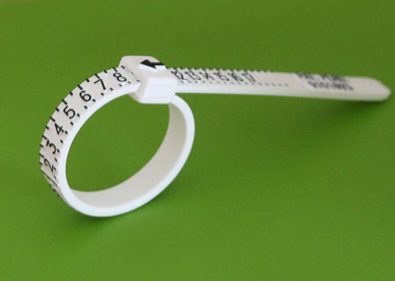 Ring sizer. Ring sizer