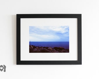 Coastal Beach Photography Print: Connecticut Seascape (Digital Download)