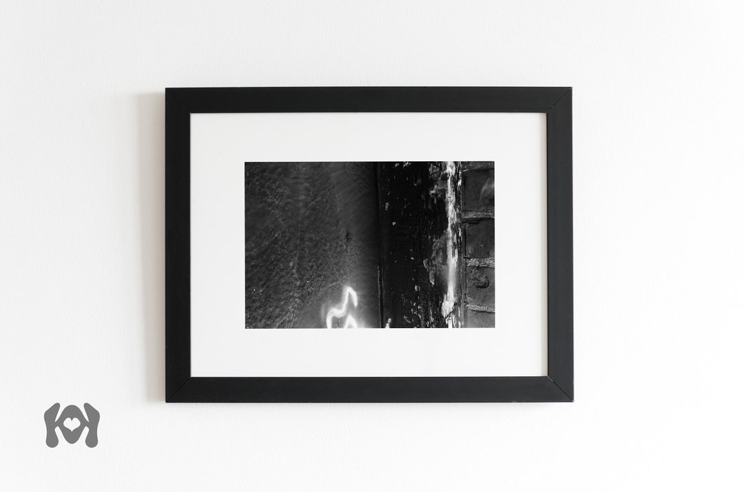Abstract Photo Black &amp; White | Digital Printable Art | Analog ...
