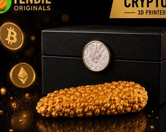 Crypto Tendie 3D Printed Collectible | Meme Desk Decor, HODL Gift