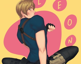 Leon kennedy (Kenyady) catboy miniprint