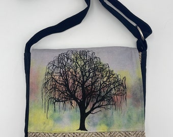 Willow Tree Messenger Bag 10” Sky Fade