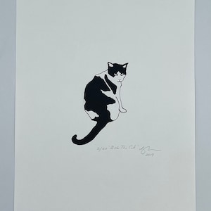 Bob The Cat Print
