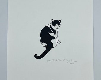 Bob The Cat Print