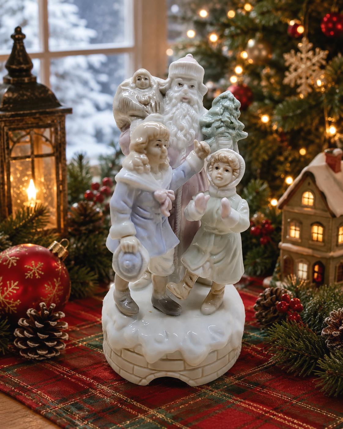 Rare Santa Figurine - Etsy