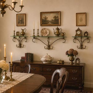 Hollywood Regency Shelves - Etsy