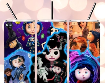 Spooky Coraline 20oz Tumbler