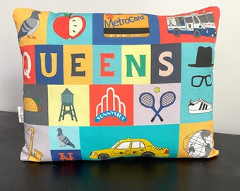 NYC Queens Pillow