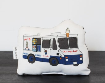 Mini Plush Ice Cream Truck