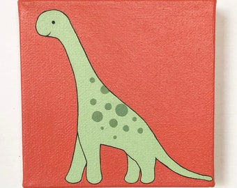 Dinosaur Mini Painting