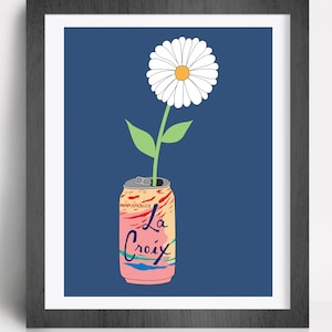 La Croix Fleur Print, Fine Art Print by Kate Durkin
