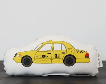 Mini Plush NYC Taxi