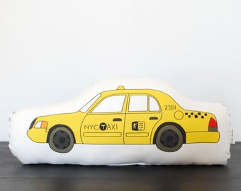 NYC Taxi Plush Toy