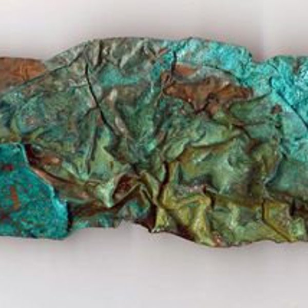 US Domestic Simple Verdigris Re-Patination for Iron Mountain Arts Simple Copper Rings with Marine Patina