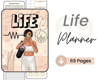 Planificador de vida / Planificador digital / Planificador de nociones / Planificador digital de vida / Planificador de nociones estéticas / Planificador personal / Planificador extendido