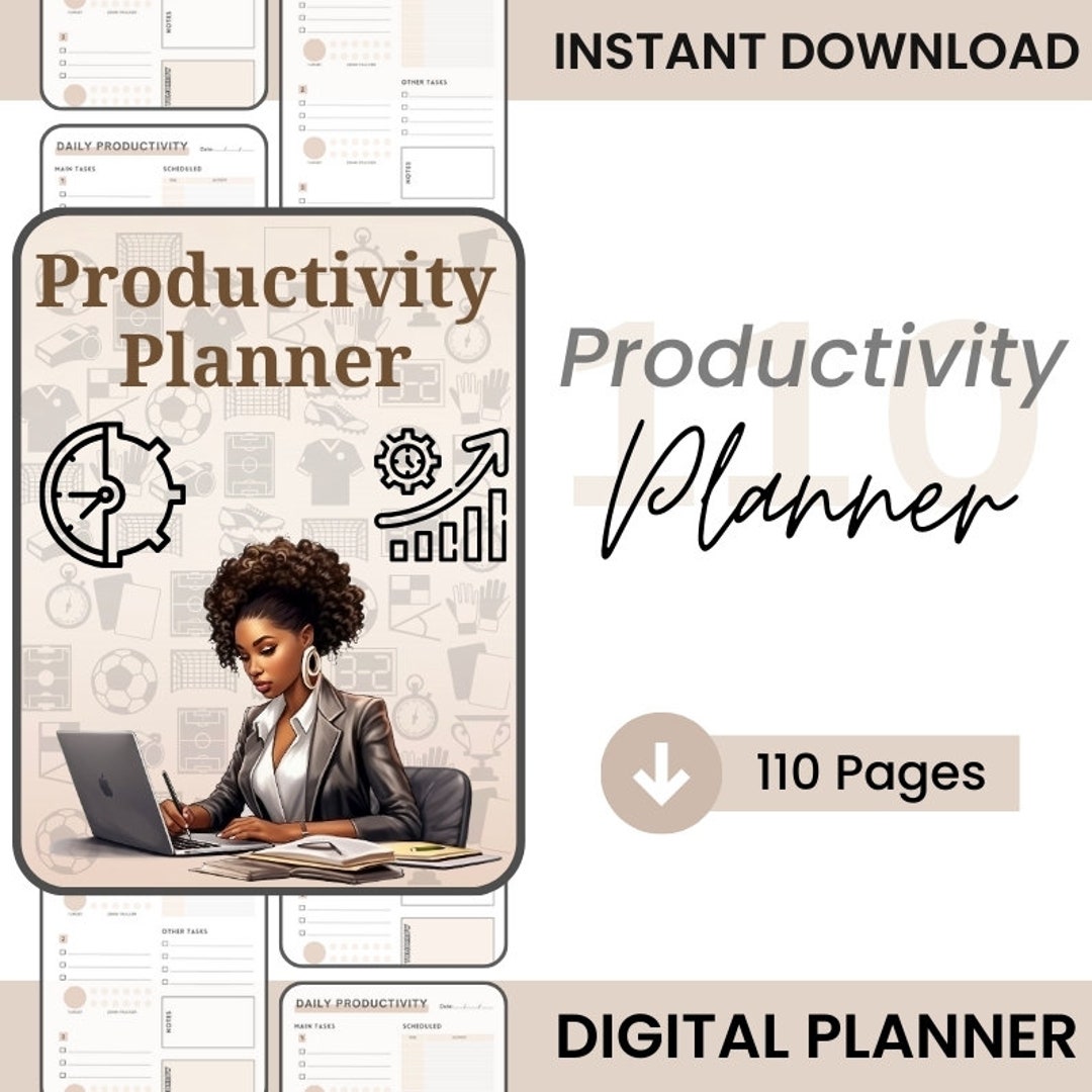 Productivity Planner / Printable / Ultimate Life Journal Binder / Daily ...