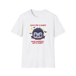 Halloween Baby Vampire Unisex T-Shirt, Trick-or-Treat Shirt, Costume Tee, Funny Halloween Shirt, Spooky Shirt