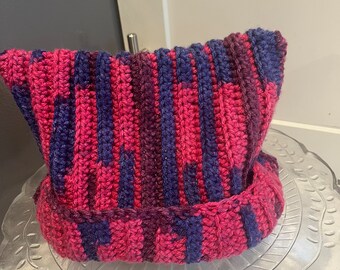 Crochet hat! read item description for how this purchase helps save children in Palestine!